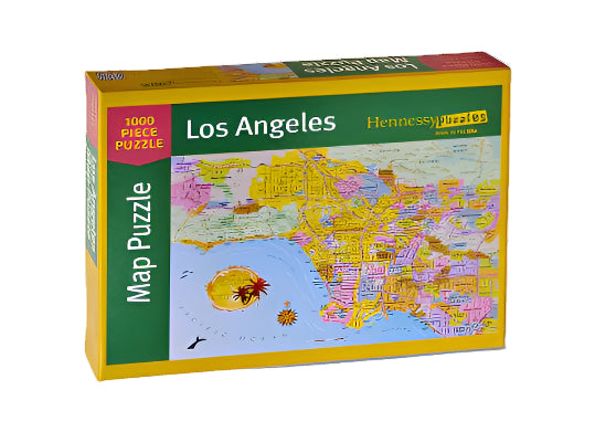 Los Angeles Jigsaw Puzzle - Because business IS personal Hennessy Puzzles