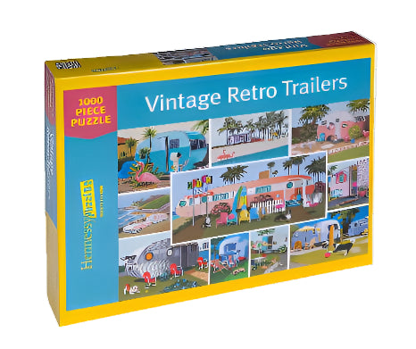 Vintage Trailer Jigsaw Puzzle - Because business IS personal Hennessy Puzzles