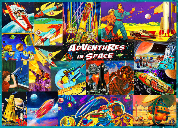 Retro Space Travelers - Because business IS personal Hennessy Puzzles