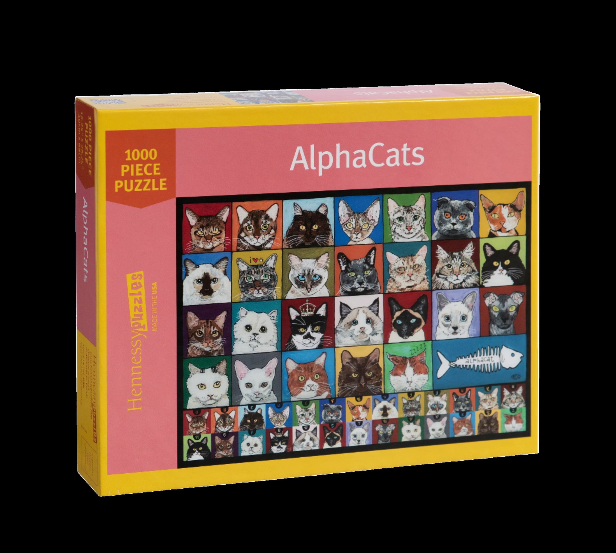 AlphaCats 1000 Piece Jigsaw