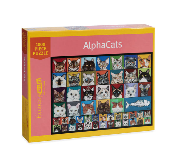 AlphaCats 1000 Piece Jigsaw