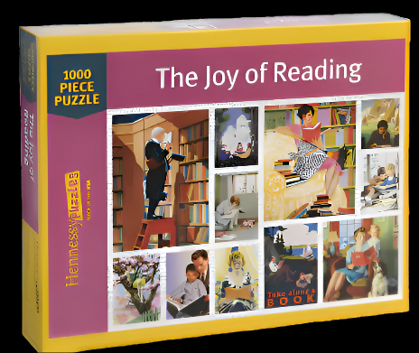 The Joy of Reading 1000 Piece Jigsaw