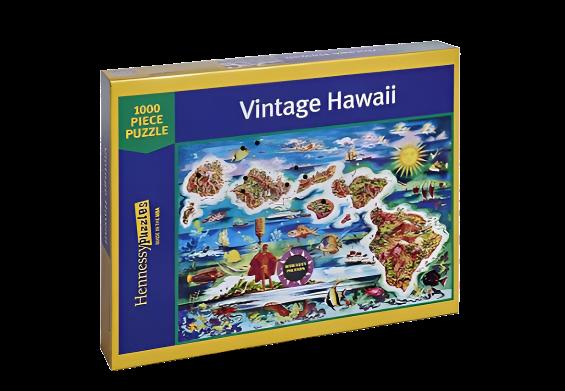 Vintage Hawaii 1000 Piece Jigsaw Puzzle