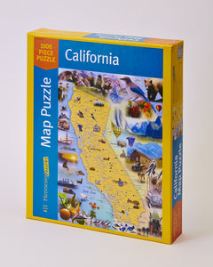 California Jigsaw Puzzle - Because business IS personal Hennessy Puzzles