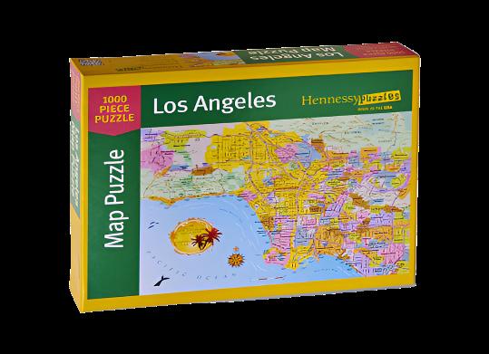 Los Angeles Jigsaw Puzzle - Because business IS personal Hennessy Puzzles