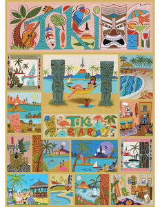 Tiki Time 1000 Piece Jigsaw Puzzle - Because business IS personal Hennessy Puzzles