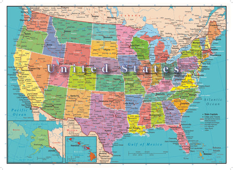 U.S.A. Map Puzzle 300 Piece - Because business IS personal Hennessy Puzzles