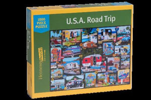 Road Trip USA 1000 Piece Jigsaw Puzzle - Because business IS personal Hennessy Puzzles